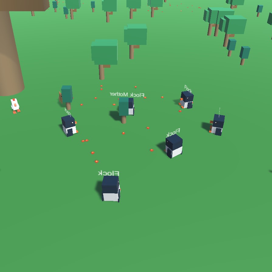 flocking/seperation